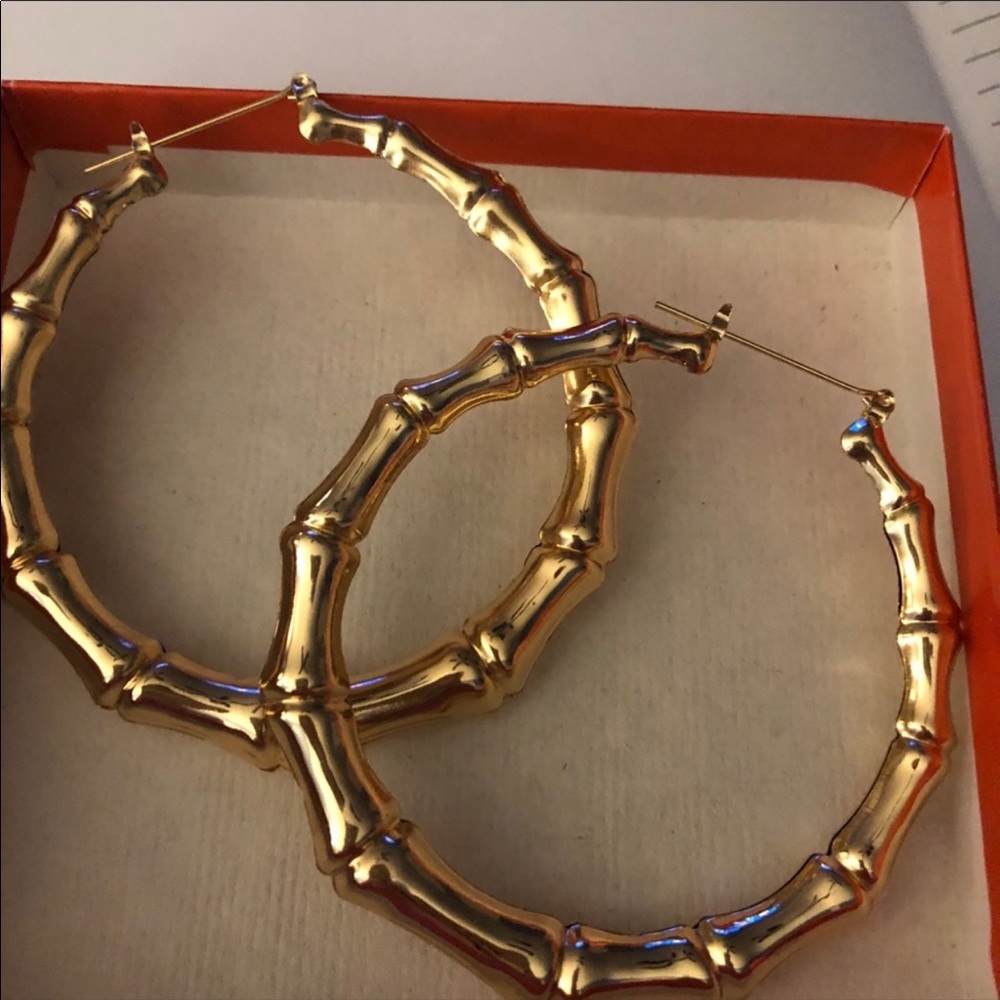 80’s Gold Hoop Earrings